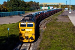 LTG Cargo traukinio sąstatas