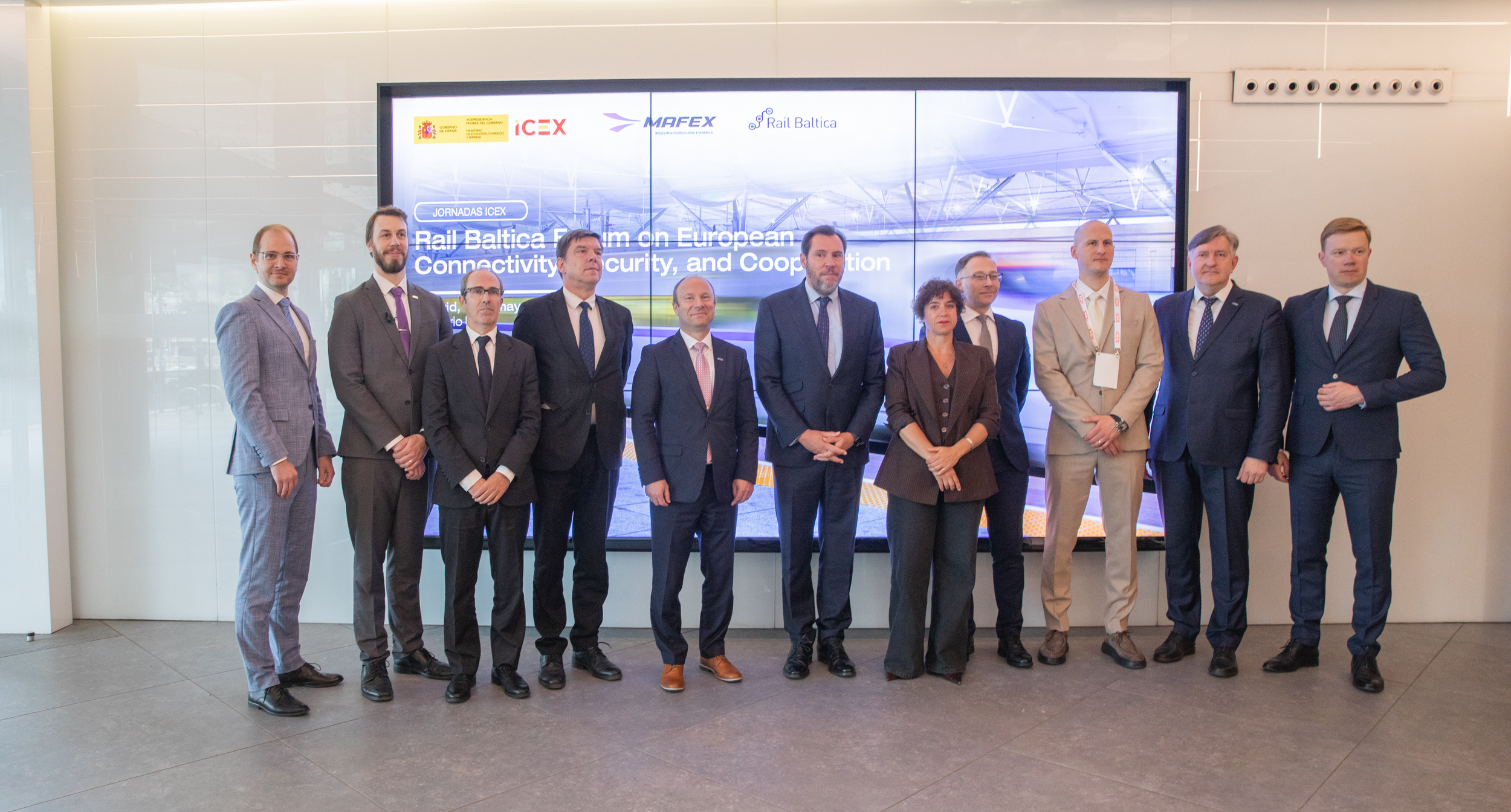 Tarptautinis „Rail Baltica“ forumas Madride