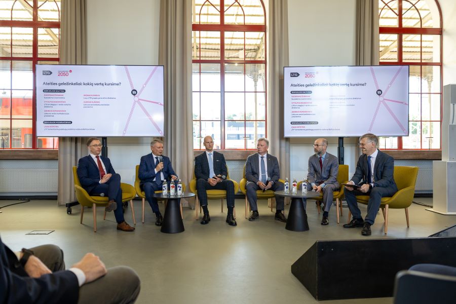 Lietuvos geležinkeliai 2050 studijos pristatymas
