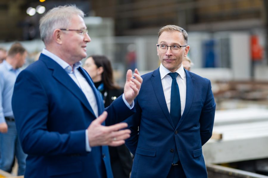Rail Baltica iešmų gamyba