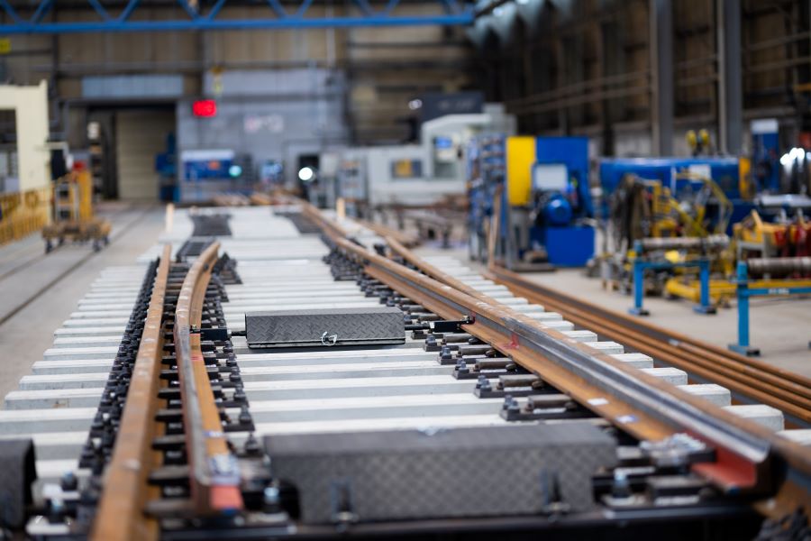Rail Baltica iešmų gamyba