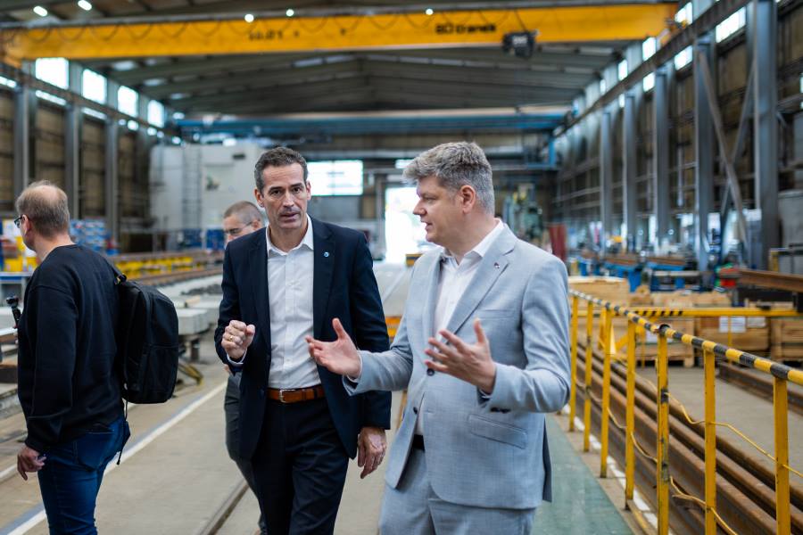 Rail Baltica iešmų gamyba