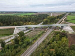 Rail Baltica dviejų lygių sankirta